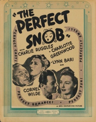 The Perfect Snob movie poster (1941) sweatshirt