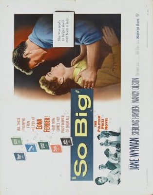 So Big movie poster (1953) wooden framed poster
