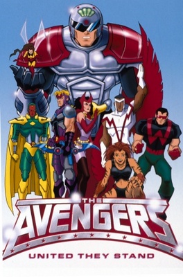 Avengers movie poster (1999) metal framed poster