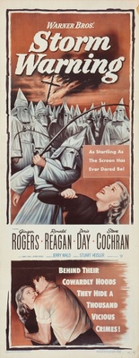 Storm Warning movie poster (1951) metal framed poster