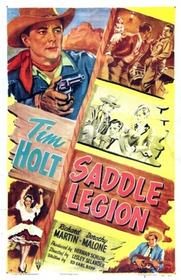 Saddle Legion movie poster (1951) mouse pad