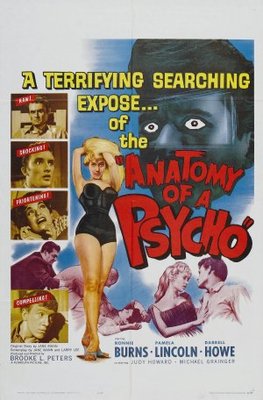 Anatomy of a Psycho movie poster (1961) Stickers MOV_f9932a45