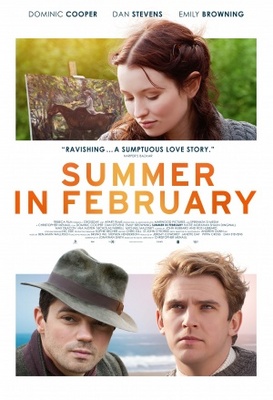 Summer in February movie poster (2013) pillow