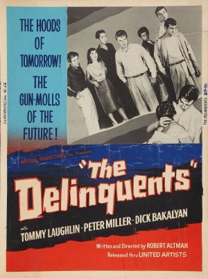 The Delinquents movie poster (1957) poster with hanger