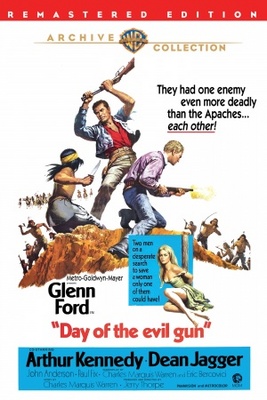 Day of the Evil Gun movie poster (1968) wooden framed poster