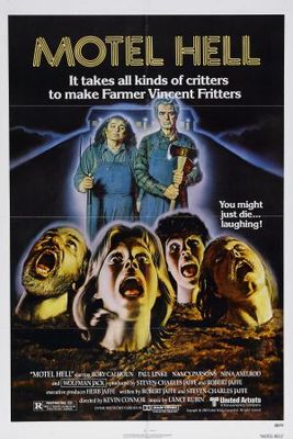 Motel Hell movie poster (1980) wooden framed poster