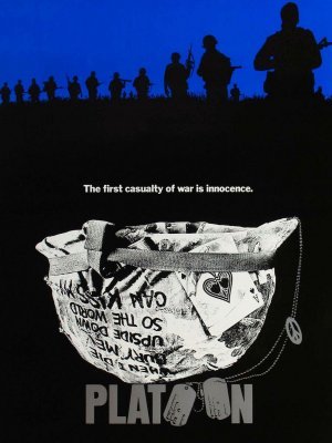 Platoon movie poster (1986) Stickers MOV_f9bbbea6