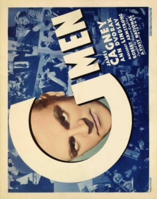 'G' Men movie poster (1935) wood print