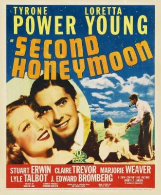 Second Honeymoon movie poster (1937) canvas poster