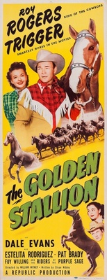 The Golden Stallion movie poster (1949) canvas poster