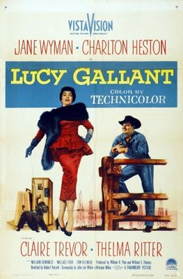 Lucy Gallant movie poster (1955) Stickers MOV_f9d84365