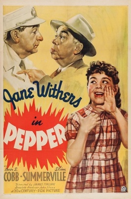 Pepper movie poster (1936) poster with hanger