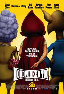 Hoodwinked Too! Hood VS. Evil movie poster (2010) wood print