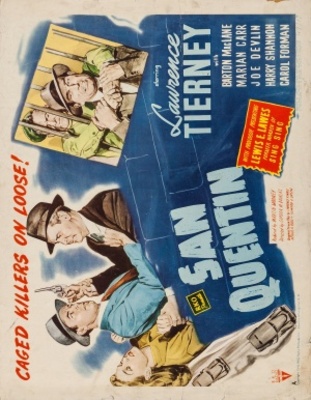 San Quentin movie poster (1946) canvas poster