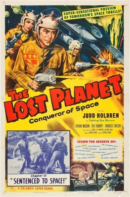 The Lost Planet movie poster (1953) Stickers MOV_f9fcfb3d