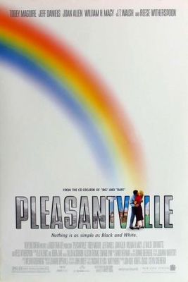 Pleasantville movie poster (1998) metal framed poster