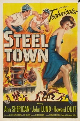 Steel Town movie poster (1952) metal framed poster