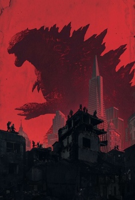 Godzilla movie poster (2014) tote bag #MOV_fa1ad667