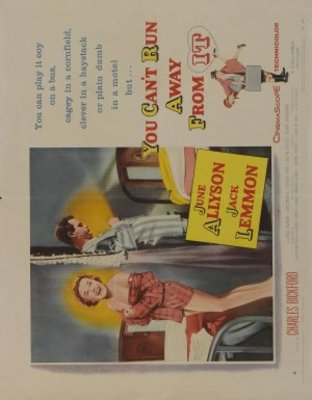 You Can't Run Away from It movie poster (1956) wood print