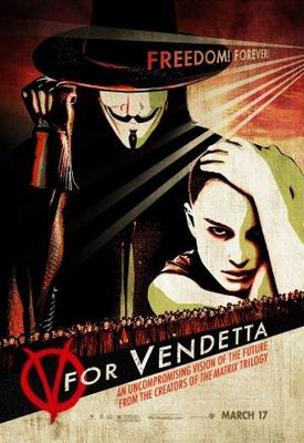 V For Vendetta movie poster (2005) puzzle MOV_fa1ead2b