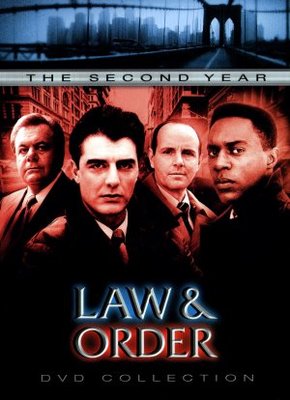 Law & Order movie poster (1990) wood print