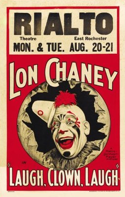 Laugh, Clown, Laugh movie poster (1928) poster