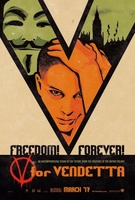 V For Vendetta movie poster (2005) Longsleeve T-shirt #1220580