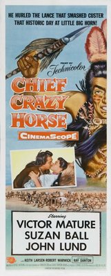 Chief Crazy Horse movie poster (1955) tote bag