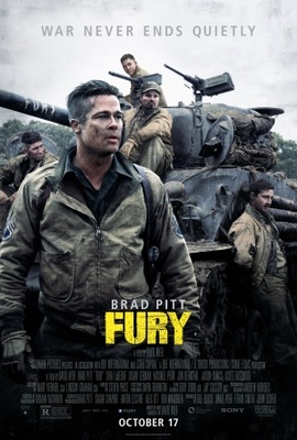 Fury movie poster (2014) tote bag #MOV_fa63c9a3