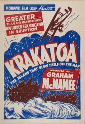 Krakatoa movie poster (1933) wooden framed poster