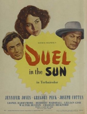 Duel in the Sun movie poster (1946) canvas poster
