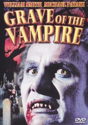 Grave of the Vampire movie poster (1974) metal framed poster