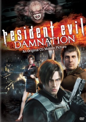 Biohazard: Damnation movie poster (2012) pillow