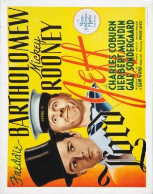 Lord Jeff movie poster (1938) wood print