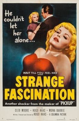 Strange Fascination movie poster (1952) metal framed poster