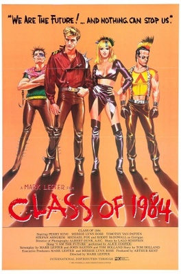 Class of 1984 movie poster (1982) poster with hanger