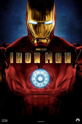 Iron Man movie poster (2008) wooden framed poster