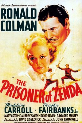 The Prisoner of Zenda movie poster (1937) wood print