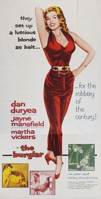 The Burglar movie poster (1957) sweatshirt