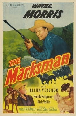 The Marksman movie poster (1953) pillow