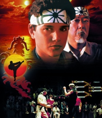 The Karate Kid movie poster (1984) pillow