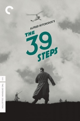 The 39 Steps movie poster (1935) wooden framed poster