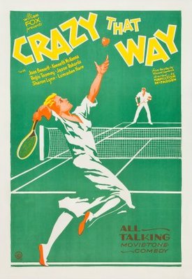 Crazy That Way movie poster (1930) Stickers MOV_fae5cf86