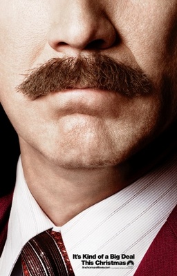 Anchorman: The Legend Continues movie poster (2014) pillow
