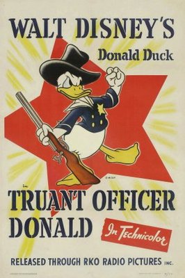 Truant Officer Donald movie poster (1941) Mouse Pad MOV_faf335e1