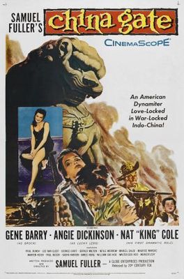 China Gate movie poster (1957) hoodie