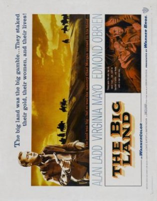 The Big Land movie poster (1957) poster
