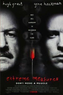 Extreme Measures movie poster (1996) metal framed poster