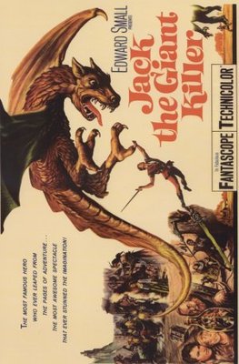Jack the Giant Killer movie poster (1962) metal framed poster