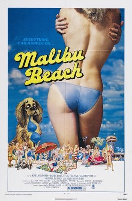 Malibu Beach movie poster (1978) Stickers MOV_fb41db61